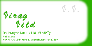 virag vild business card